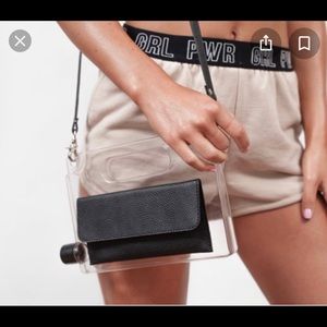 Aqua purse handbag